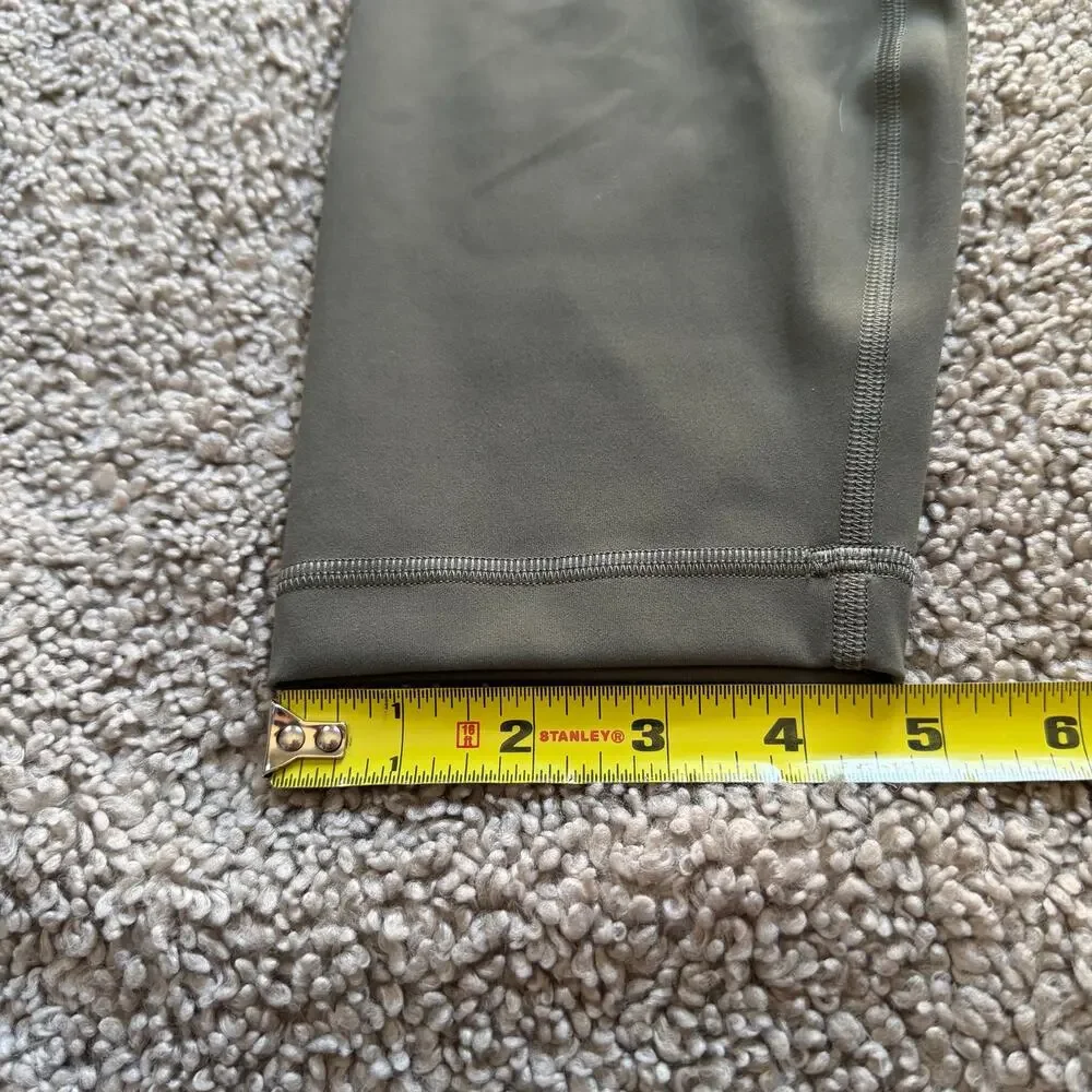 Lululemon Women’s Wunder Train High Rise Tight 25” Olive Green Leggings Size 14 - Picture 8 of 9